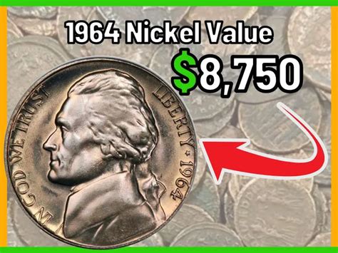 1964 nickel|1964 nickels value chart.